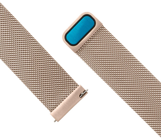 FIXED Mesh Strap do Smartwatch (20mm) wide rose gold - 1087905 - zdjęcie 3